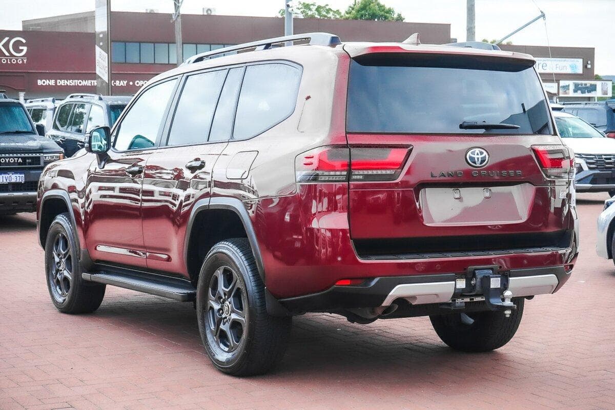 2022 Toyota Landcruiser GR-S in Red