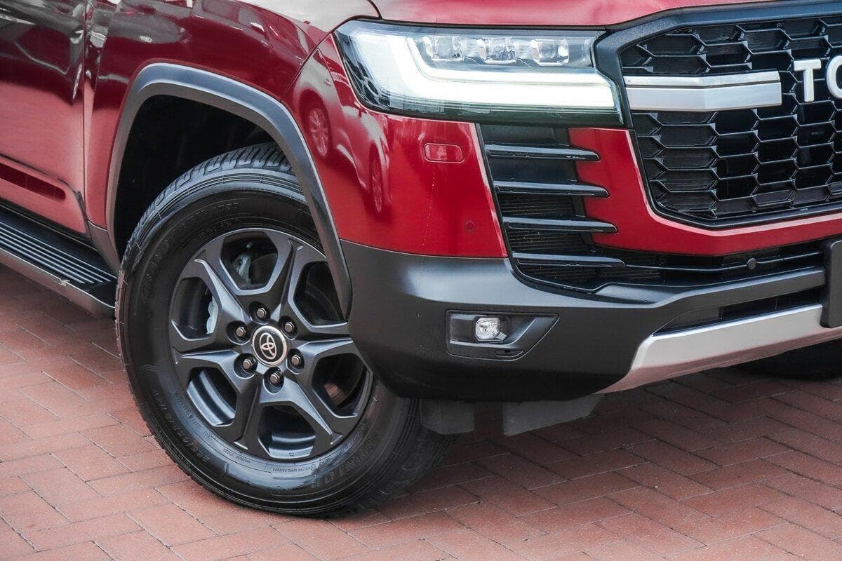 2022 Toyota Landcruiser GR-S in Red