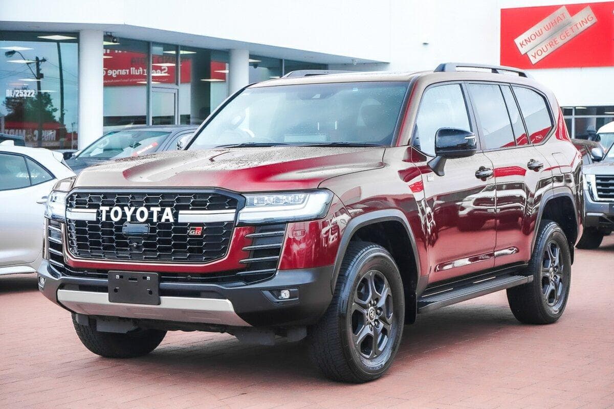 2022 Toyota Landcruiser GR-S in Red