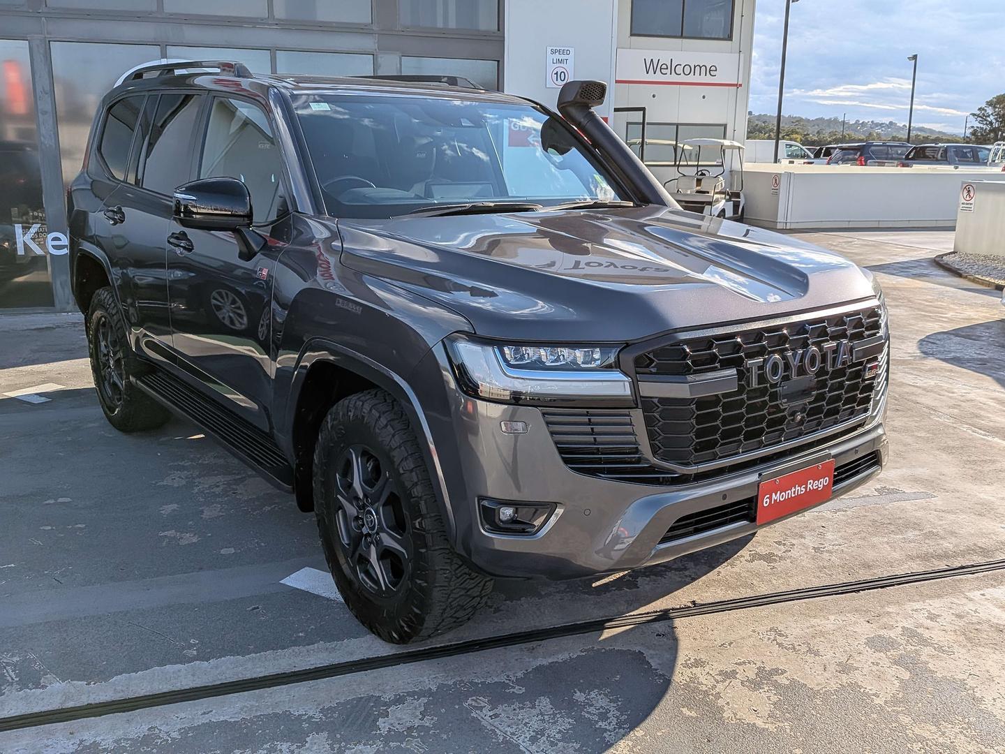 2022 Toyota Landcruiser GR-S in Silver