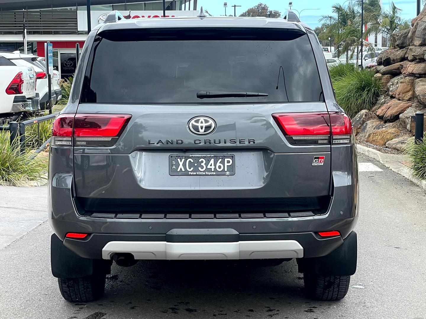 2023 Toyota Landcruiser GR-S in Silver
