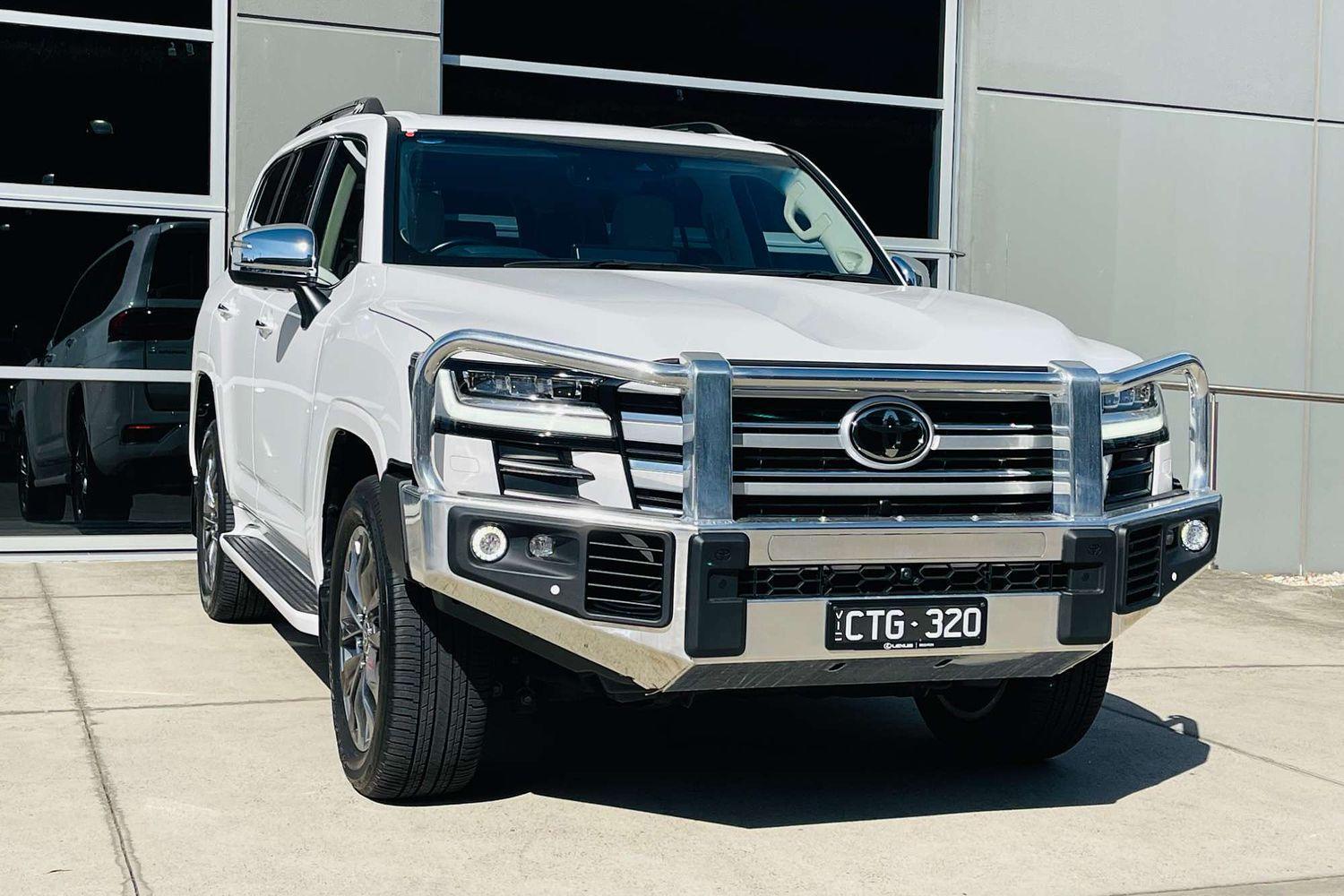 2023 Toyota Landcruiser Sahara ZX in White
