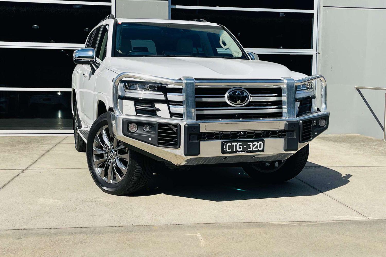2023 Toyota Landcruiser Sahara ZX in White