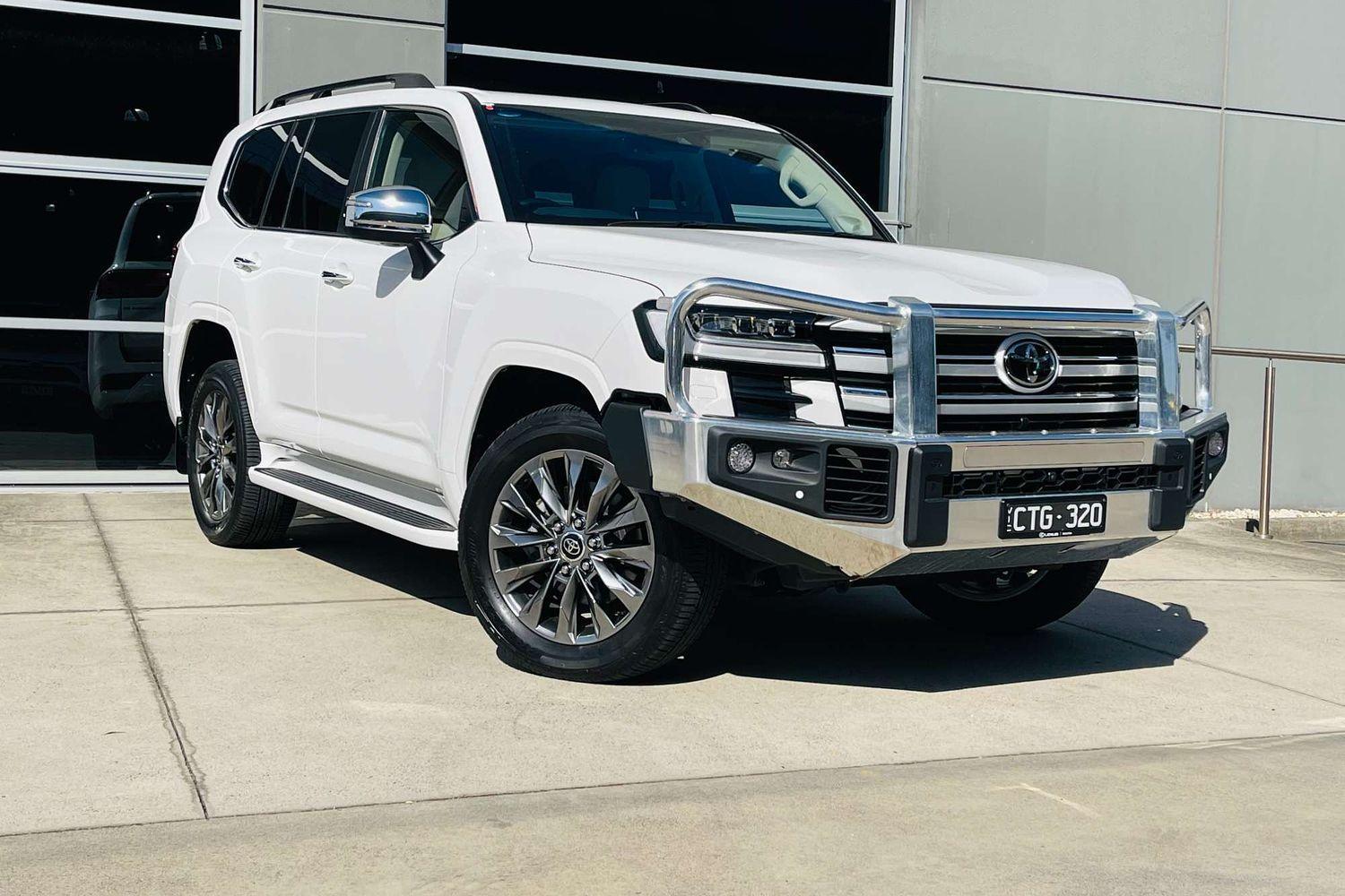 2023 Toyota Landcruiser Sahara ZX in White