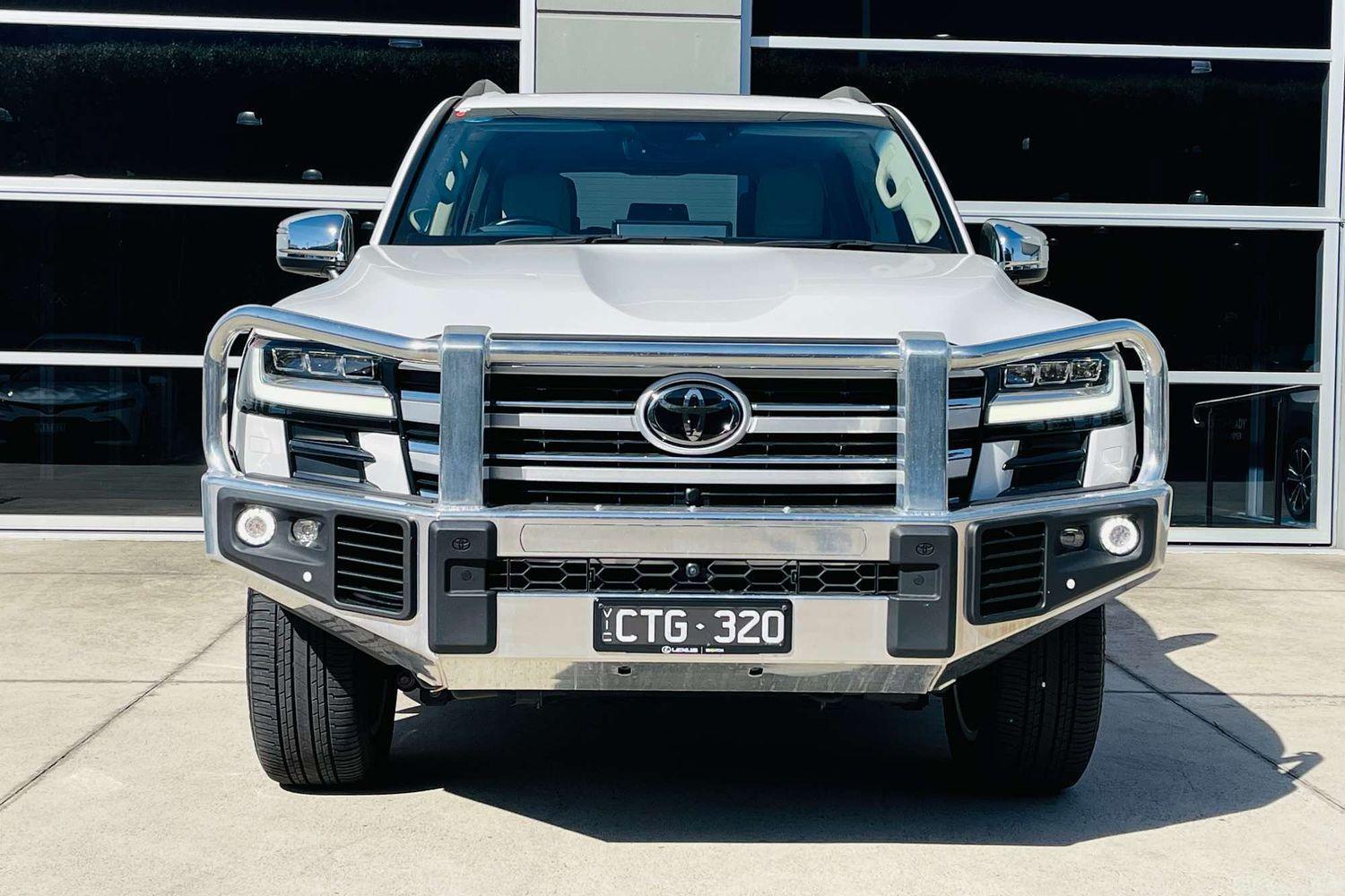 2023 Toyota Landcruiser Sahara ZX in White