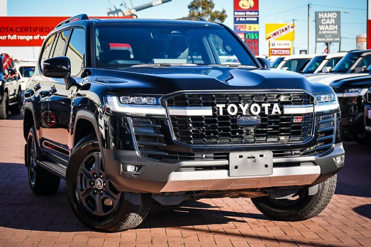 2025 Toyota Landcruiser GR-S in Black
