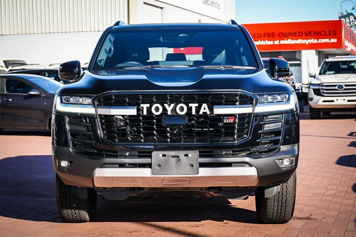 2025 Toyota Landcruiser GR-S in Black
