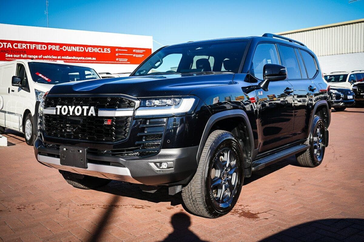 2025 Toyota Landcruiser GR-S in Black