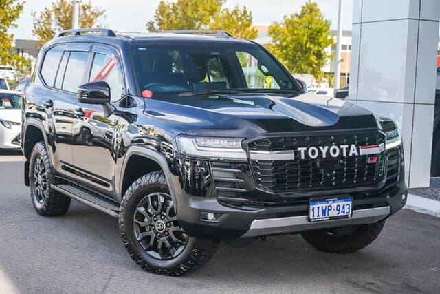 2025 Toyota Landcruiser GR-S in Black