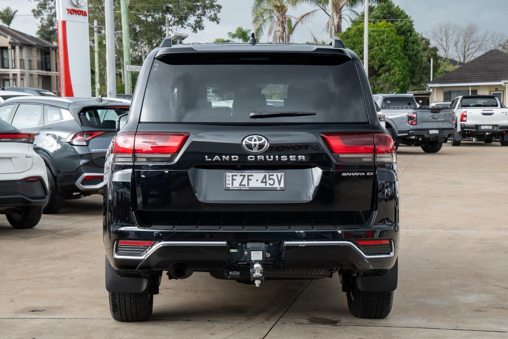 2026 Toyota Landcruiser Sahara ZX in Black