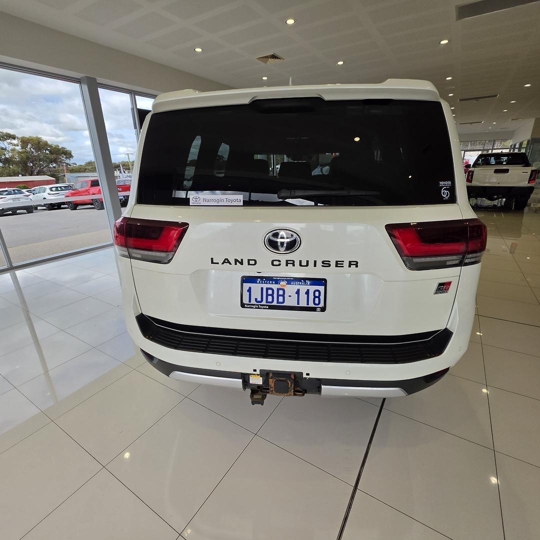 2023 Toyota Landcruiser GR-S in White