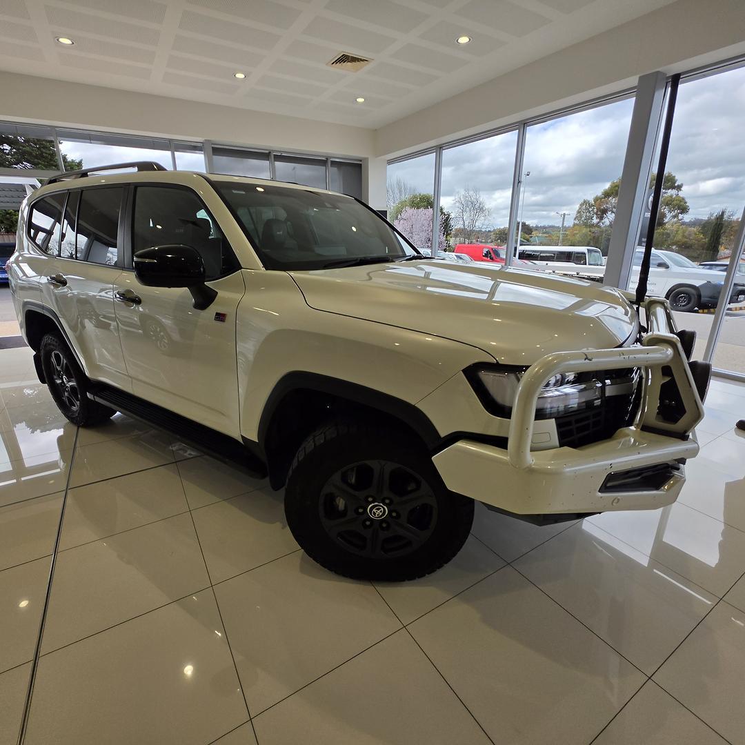 2023 Toyota Landcruiser GR-S in White