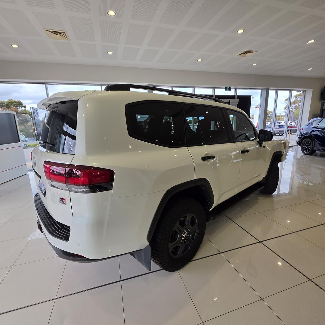 2023 Toyota Landcruiser GR-S in White