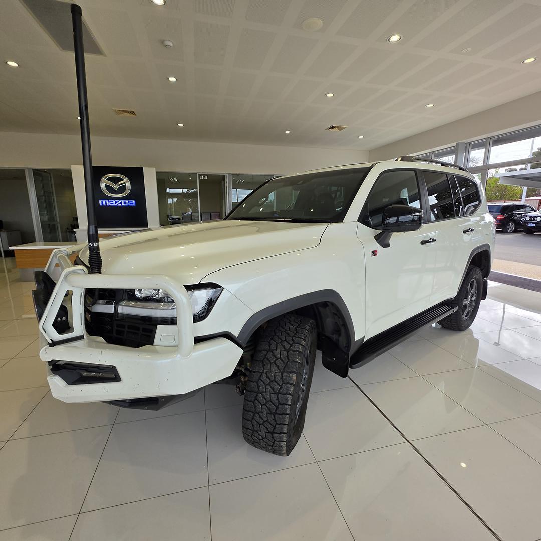 2023 Toyota Landcruiser GR-S in White