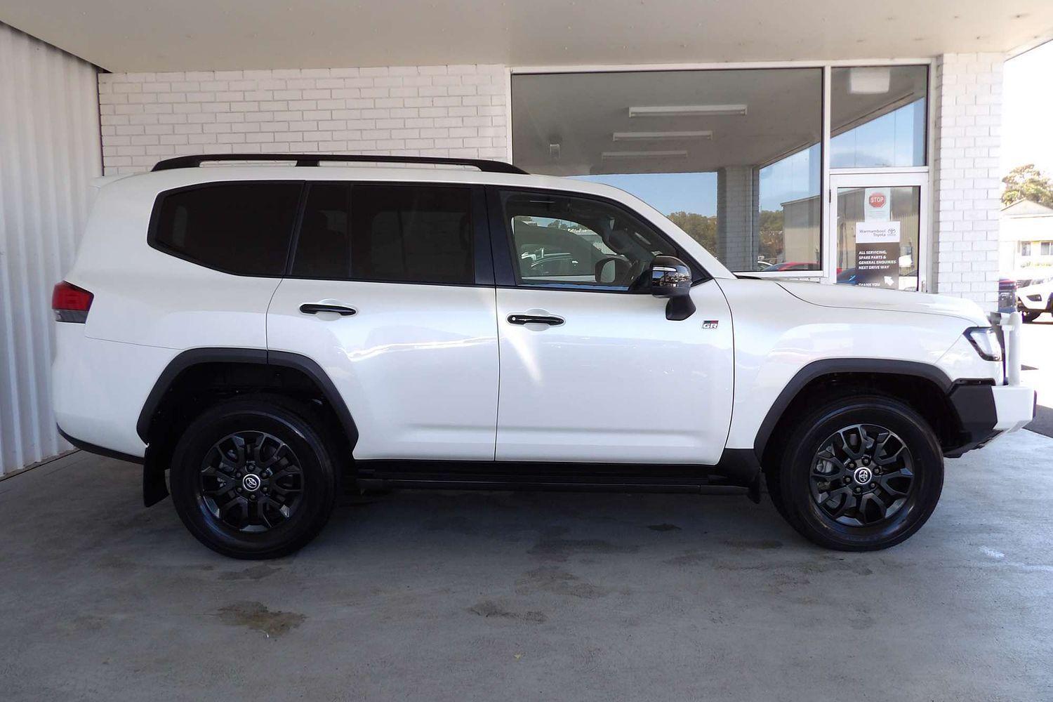 2023 Toyota Landcruiser GR-S in White