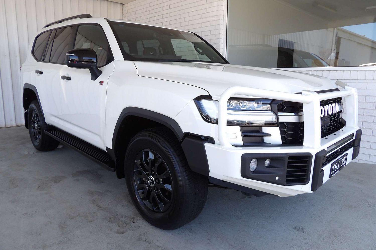 2023 Toyota Landcruiser GR-S in White