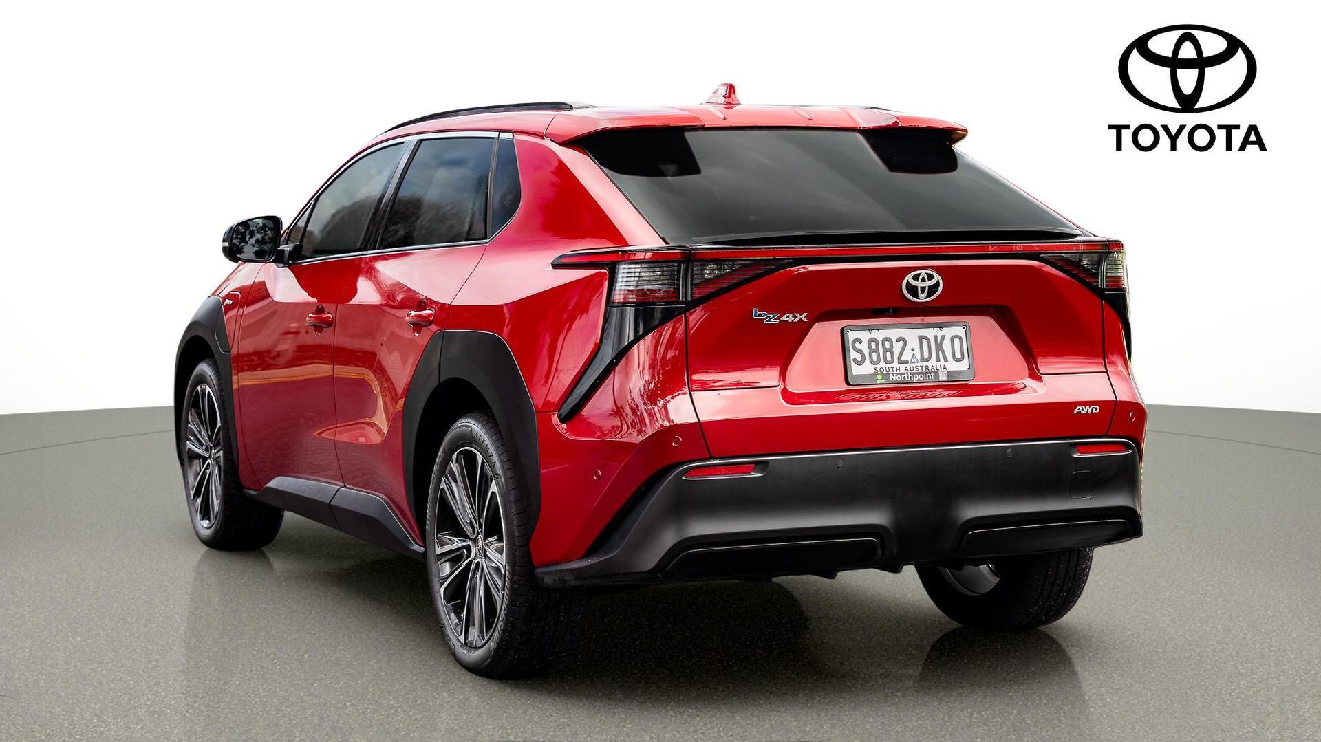 2023 Toyota bZ4X Standard AWD in Red