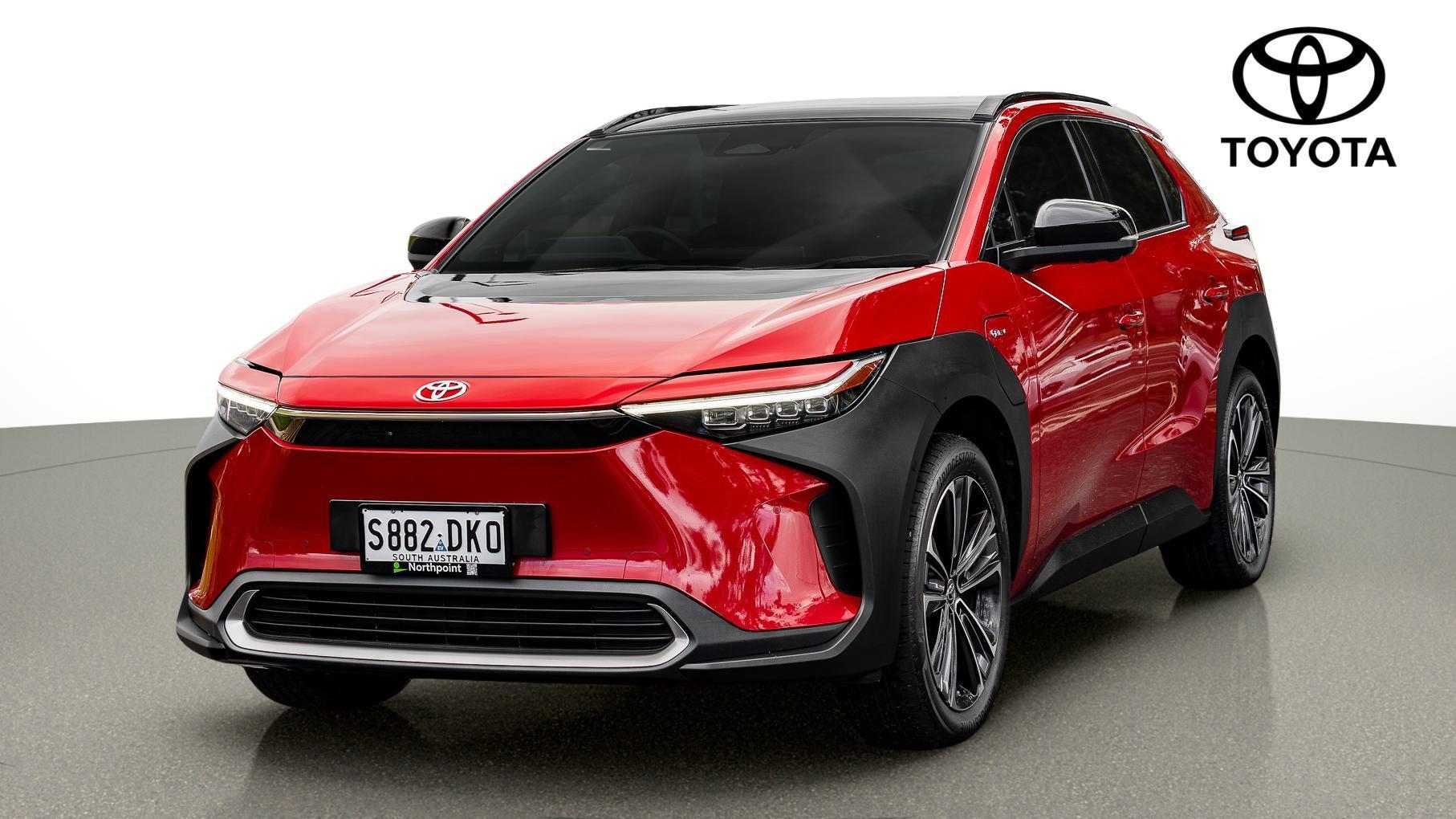 2023 Toyota bZ4X Standard AWD in Red