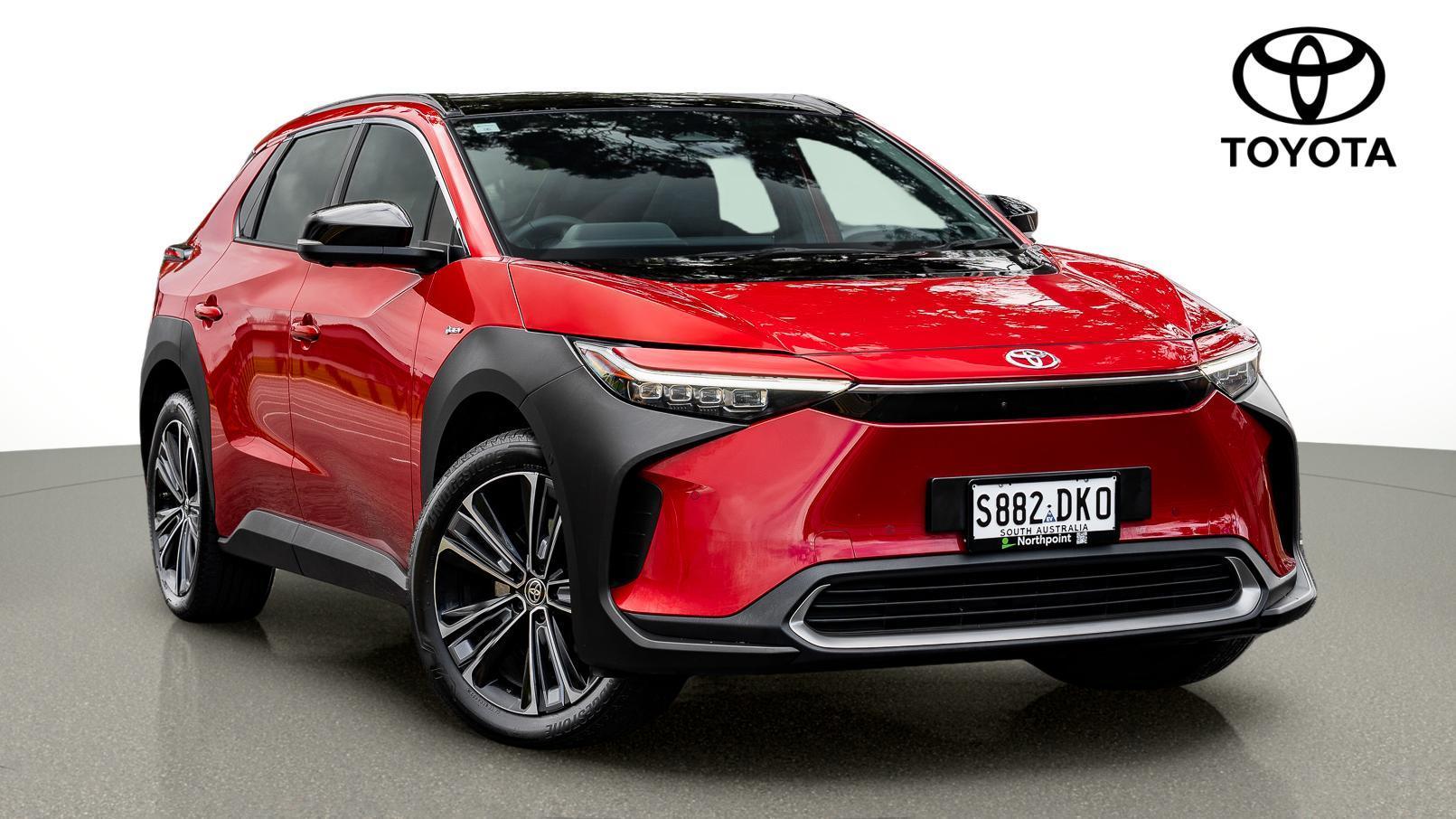 2023 Toyota bZ4X Standard AWD in Red