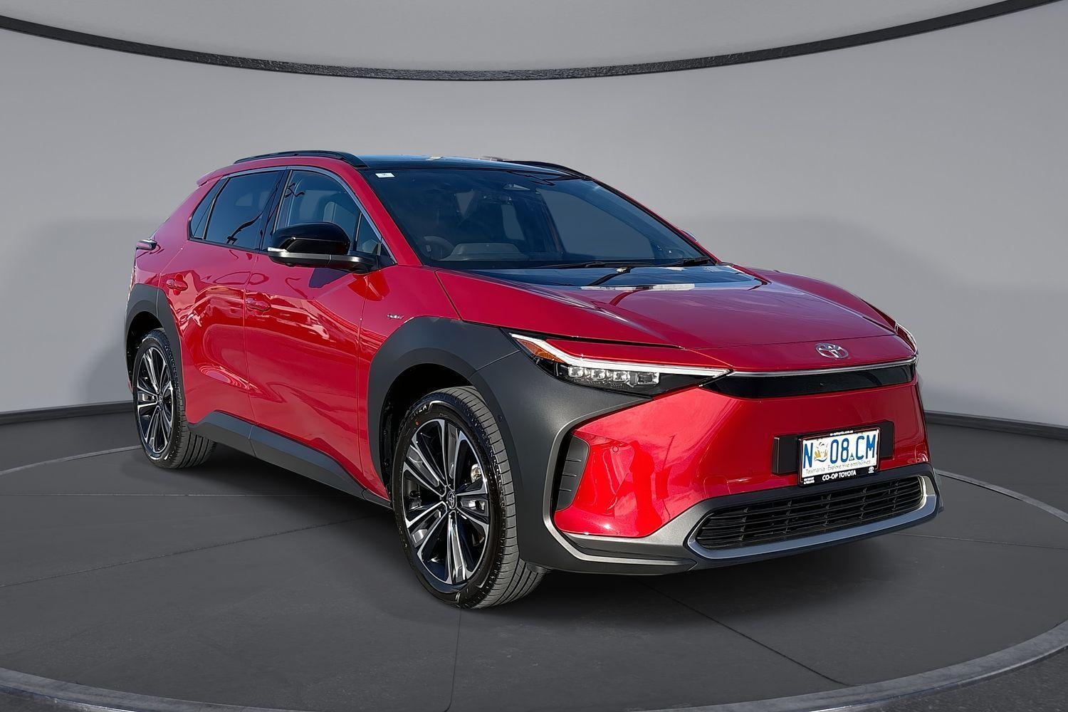 2025 Toyota bZ4X Standard AWD in Red
