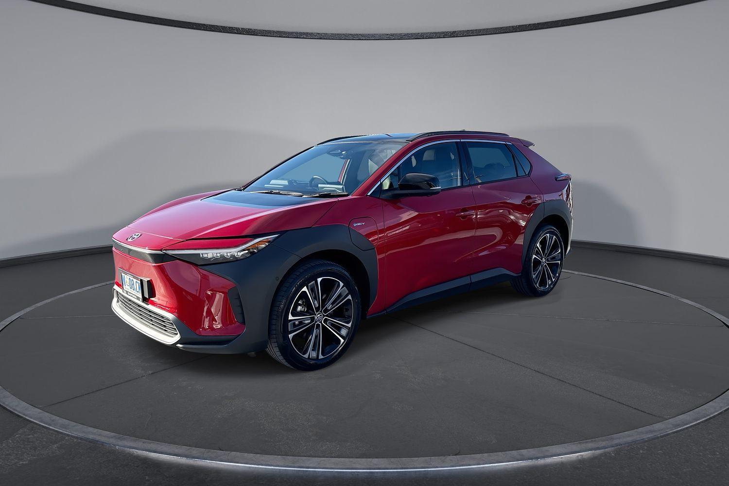 2025 Toyota bZ4X Standard AWD in Red