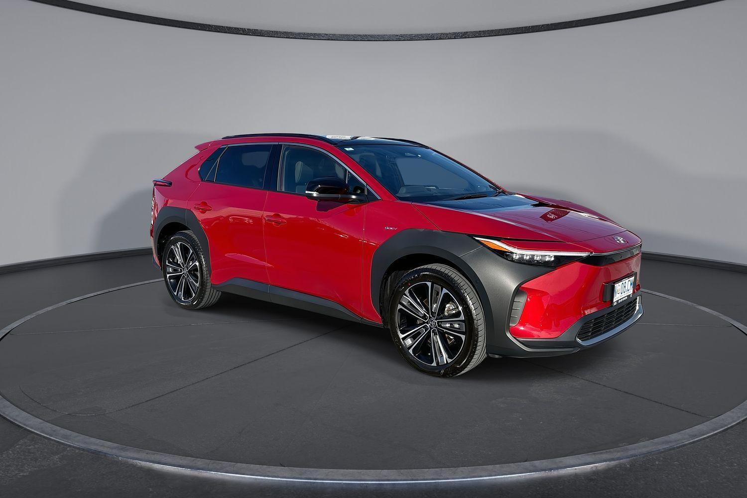 2025 Toyota bZ4X Standard AWD in Red
