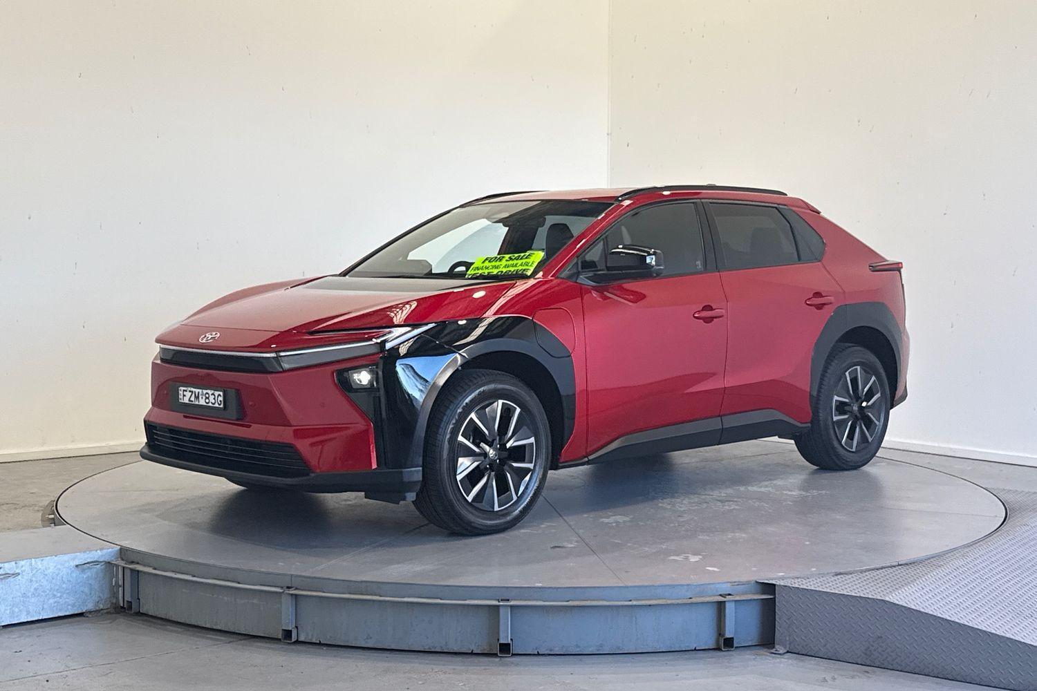 2025 Toyota bZ4X Standard 2WD in Red