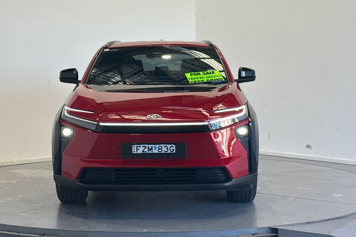 2025 Toyota bZ4X Standard 2WD in Red