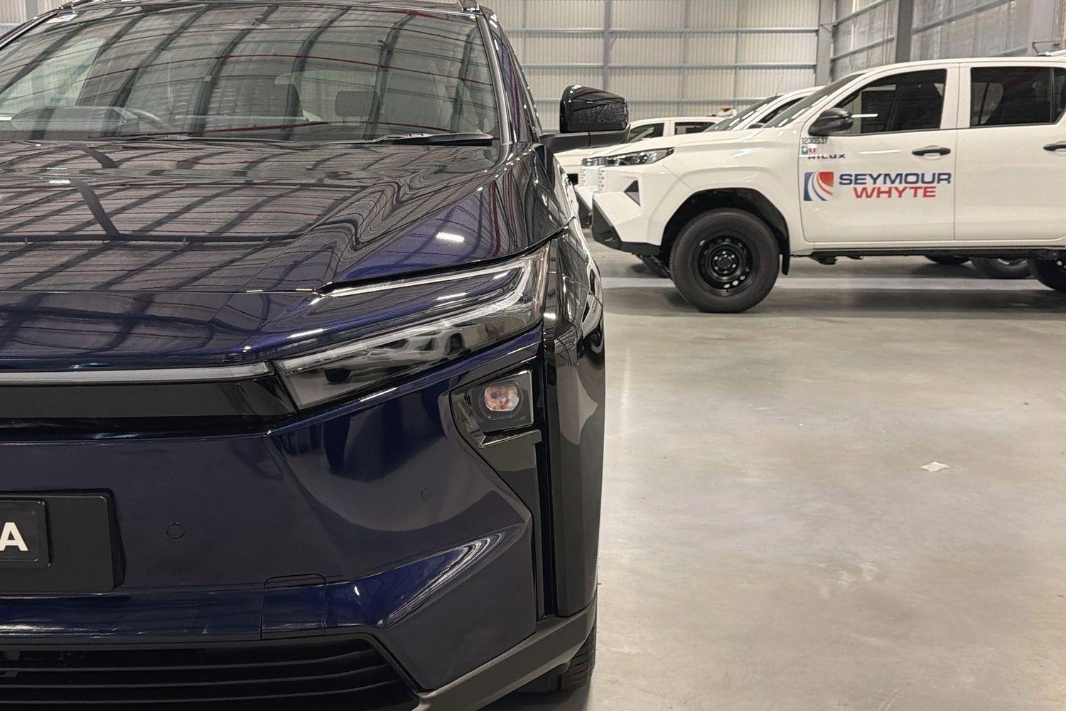 2026 Toyota bZ4X Standard AWD in Blue