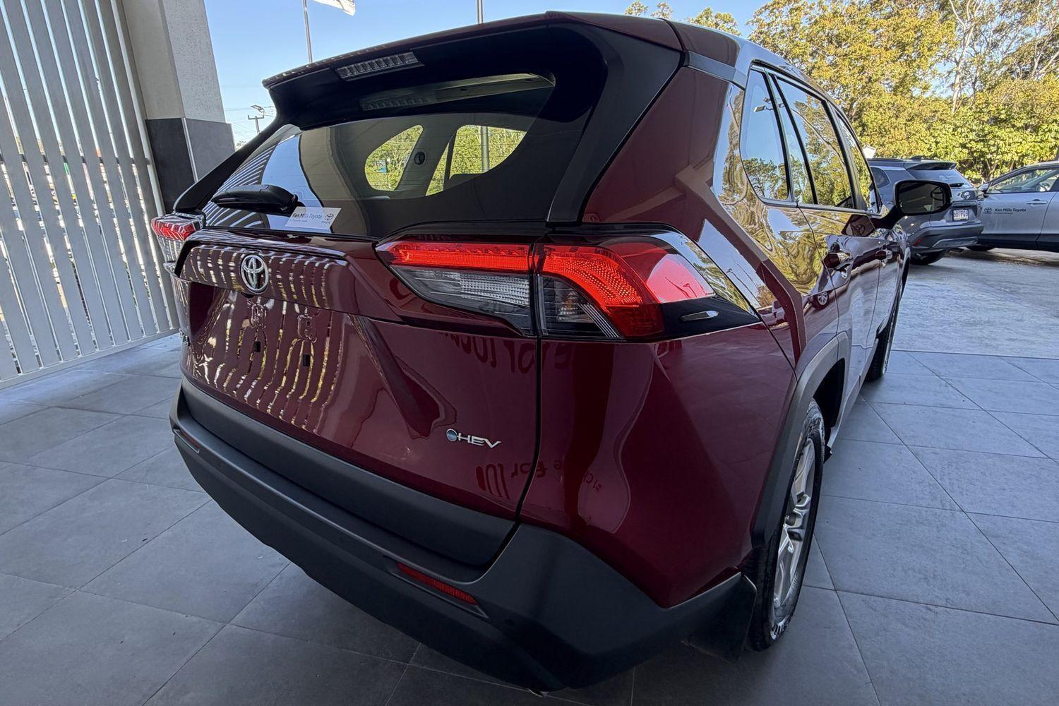 2025 Toyota RAV4 GX AWD in Red