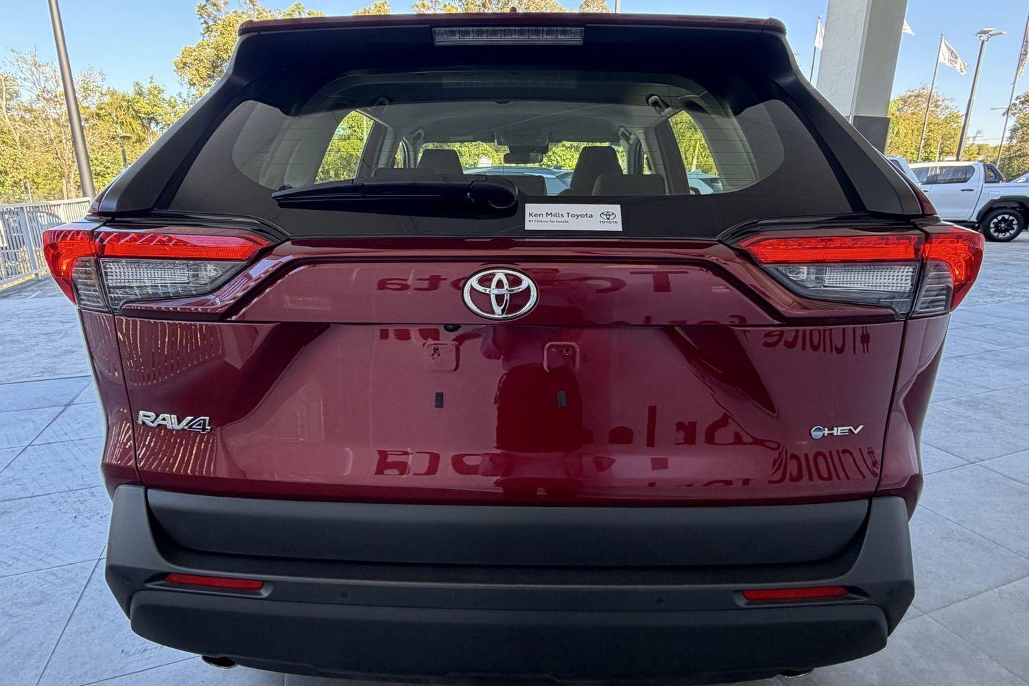 2025 Toyota RAV4 GX AWD in Red