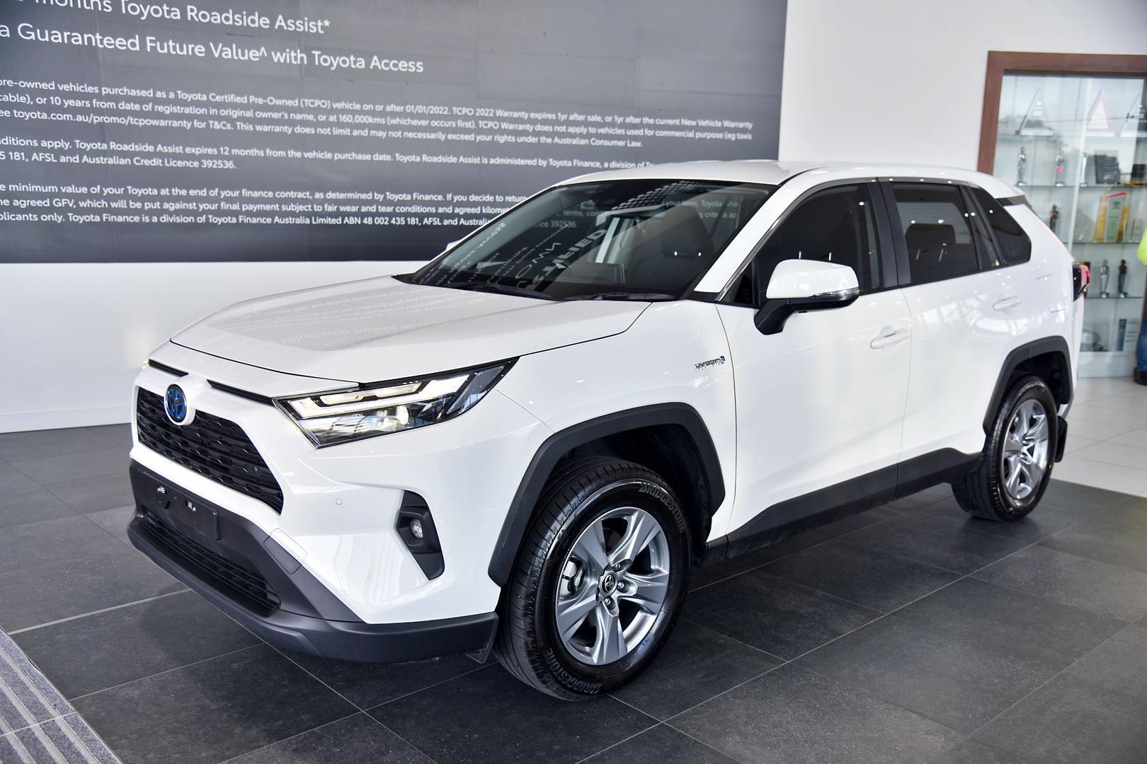 2024 Toyota RAV4 GX AWD in White