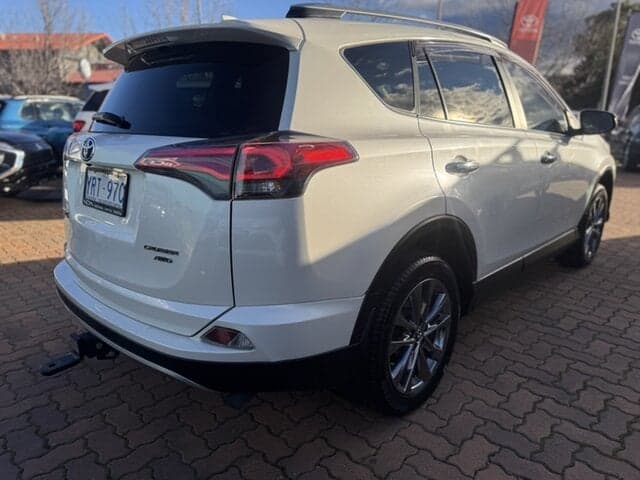 2018 Toyota RAV4 Cruiser-AWD in White