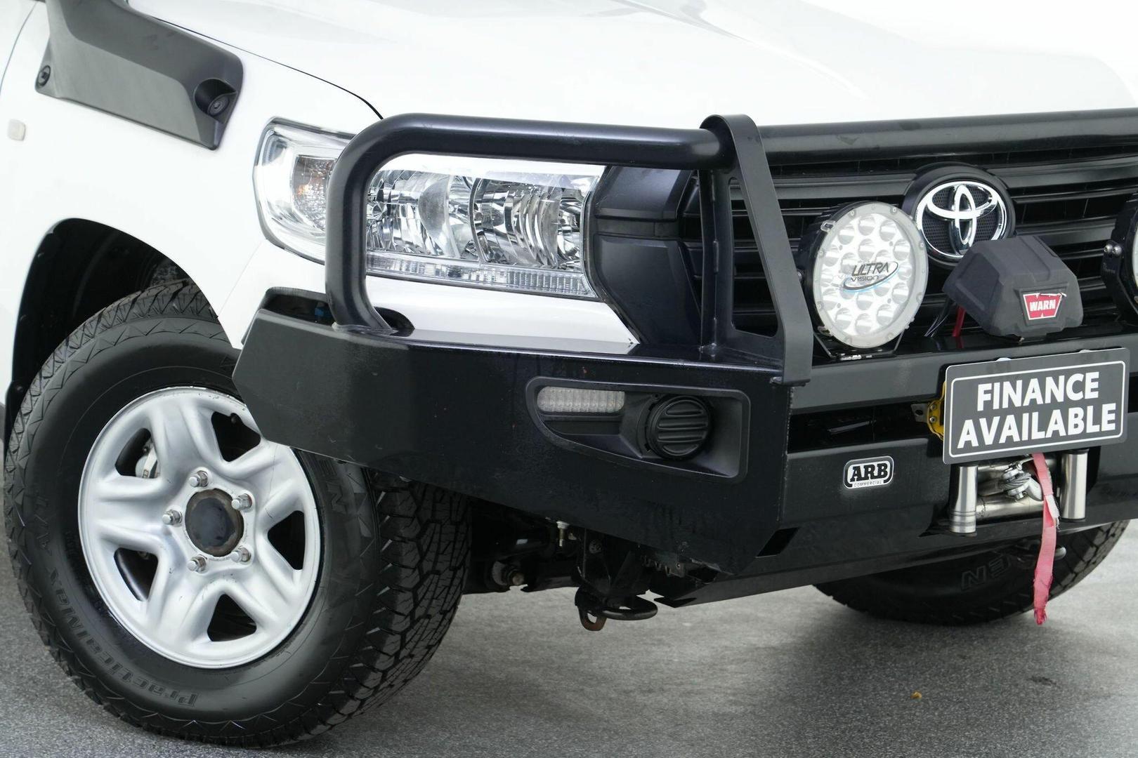 2021 Toyota Landcruiser GX in White