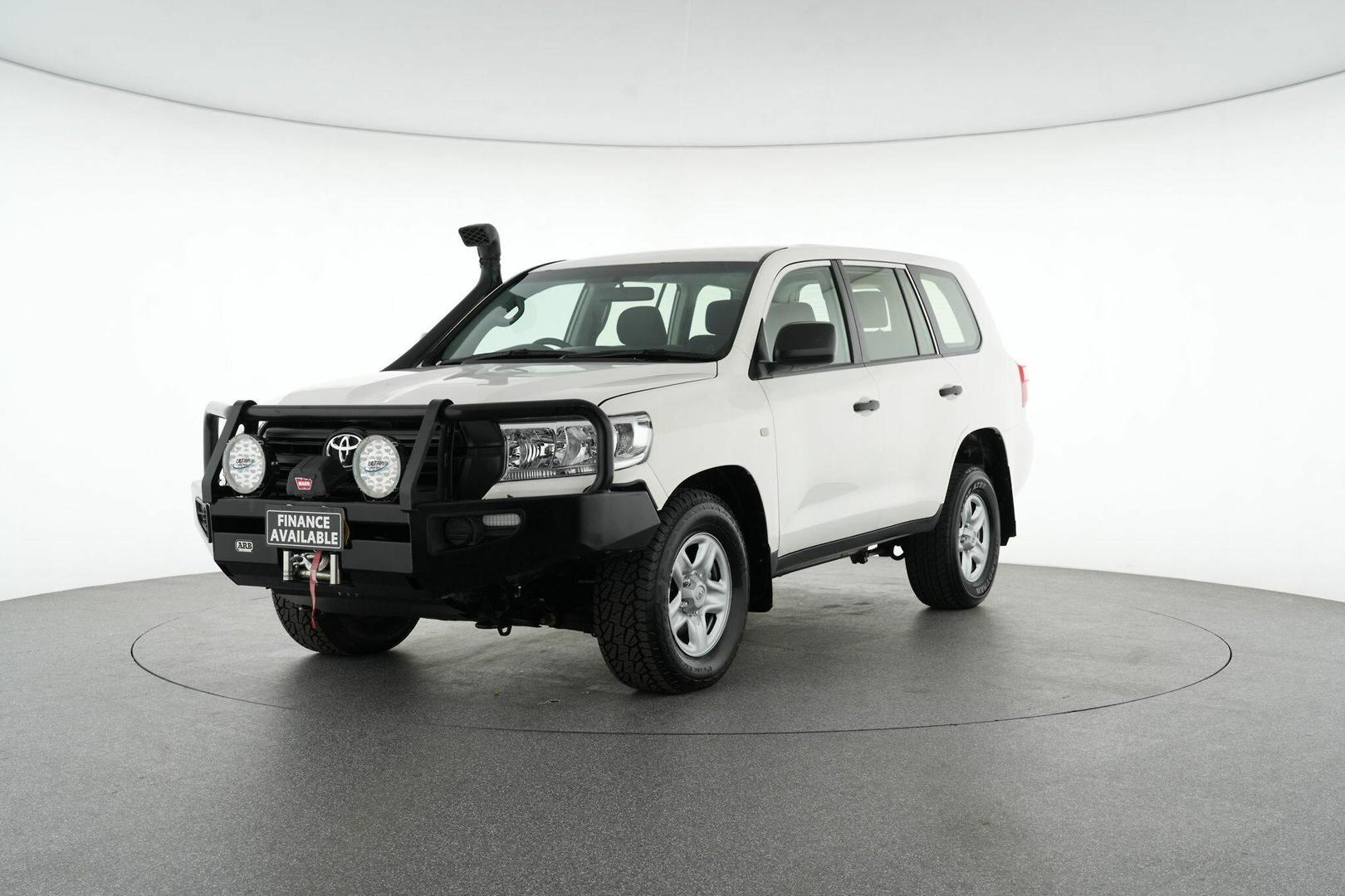 2021 Toyota Landcruiser GX in White