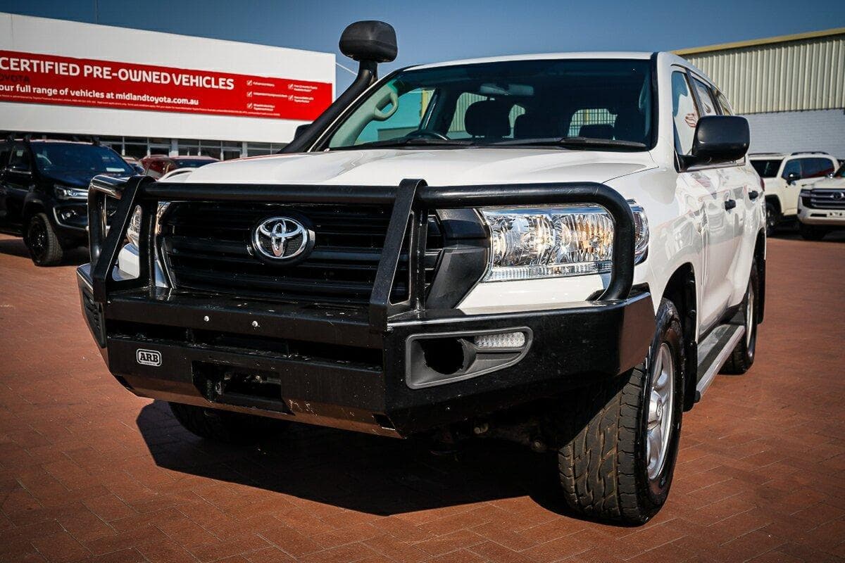 2021 Toyota Landcruiser GX in White