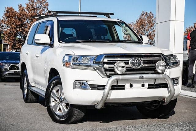 2021 Toyota Landcruiser GXL in White