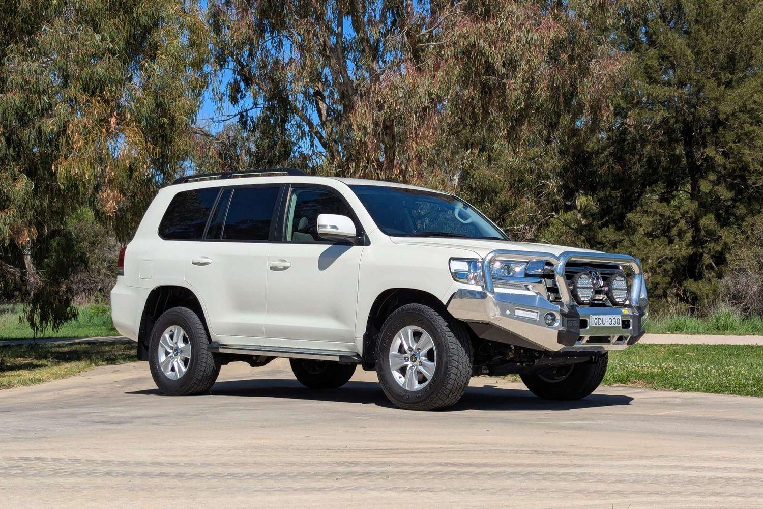 2021 Toyota Landcruiser GXL in White