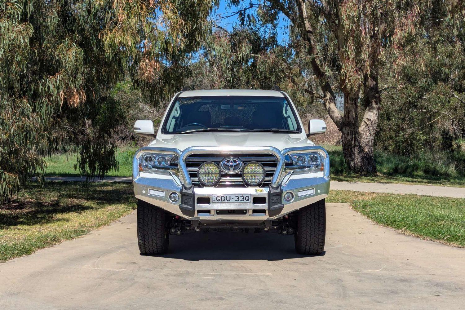 2021 Toyota Landcruiser GXL in White