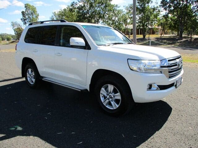 2020 Toyota Landcruiser GXL in White