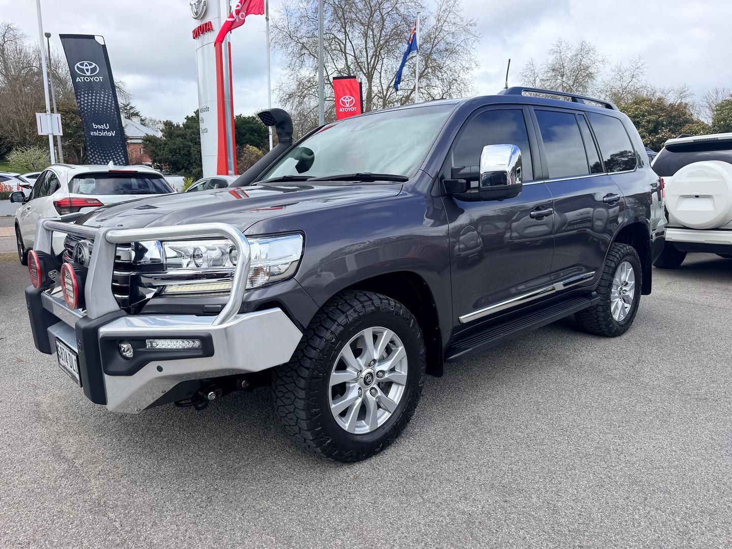 2020 Toyota Landcruiser Sahara in Silver