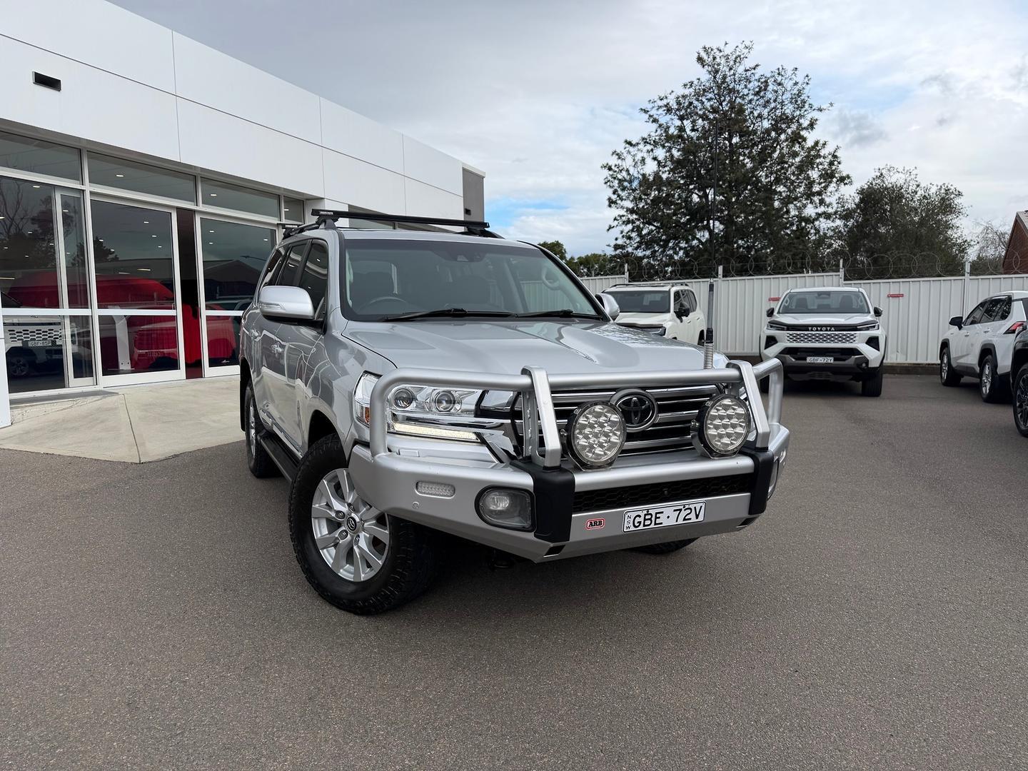 2018 Toyota Landcruiser Sahara in Silver
