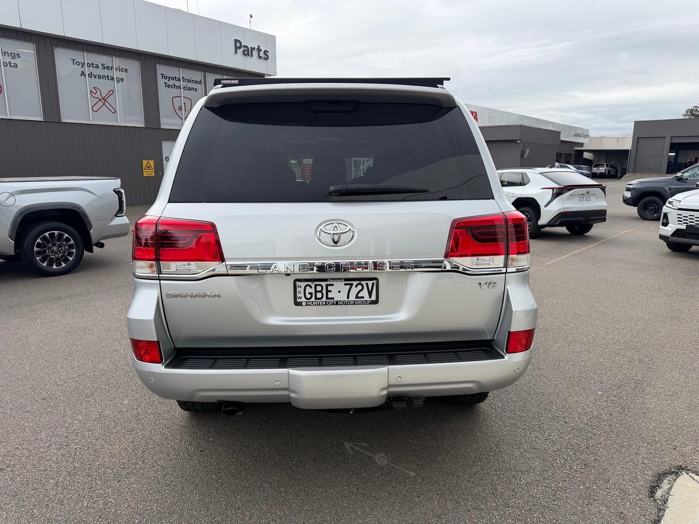 2018 Toyota Landcruiser Sahara in Silver