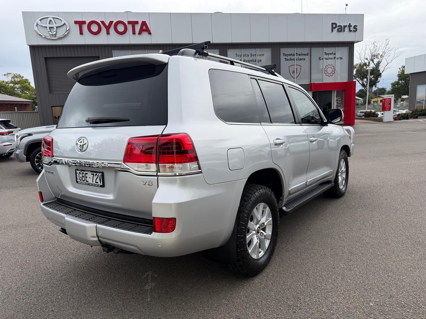 2018 Toyota Landcruiser Sahara in Silver