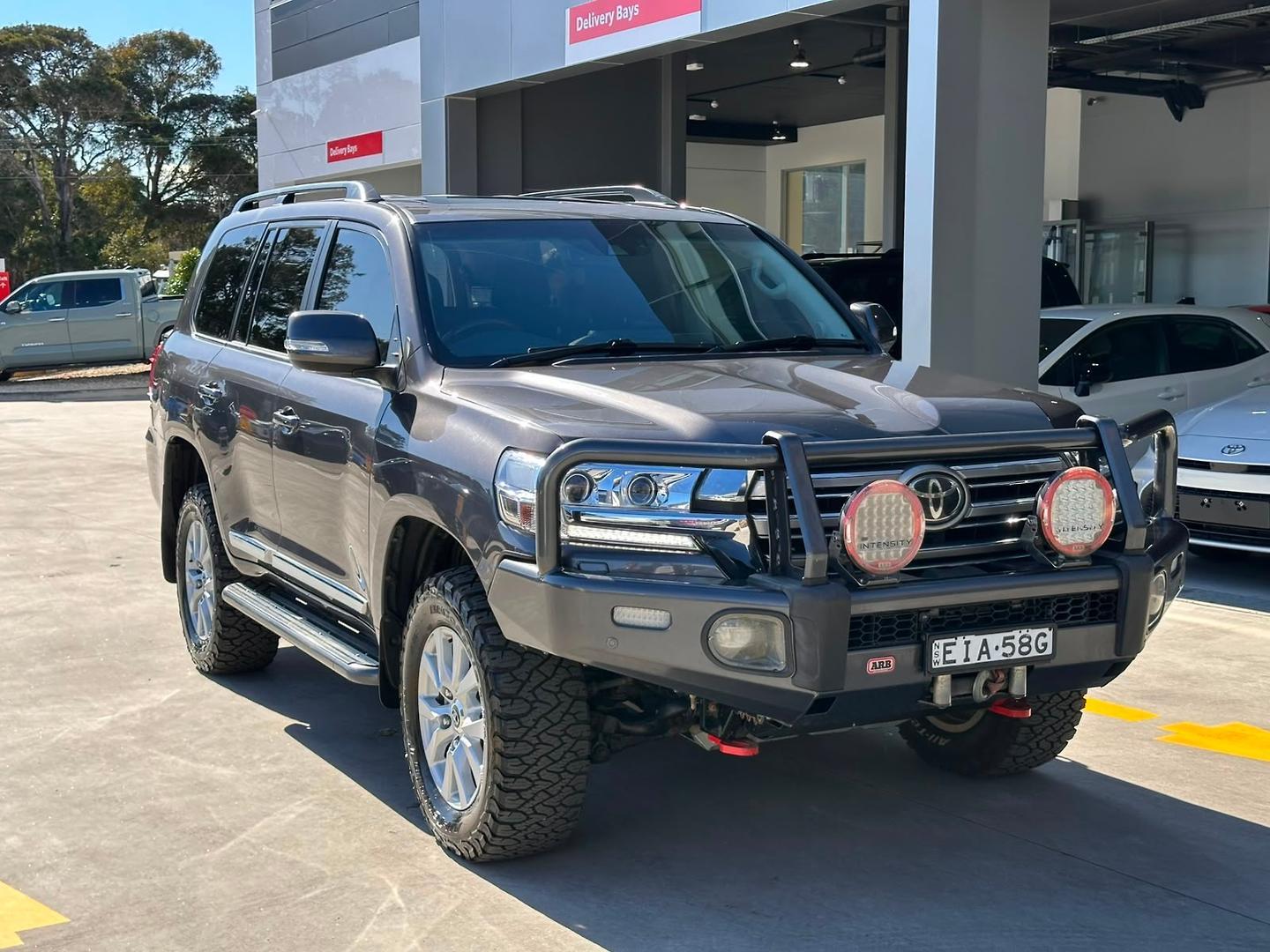 2020 Toyota Landcruiser Sahara in Silver