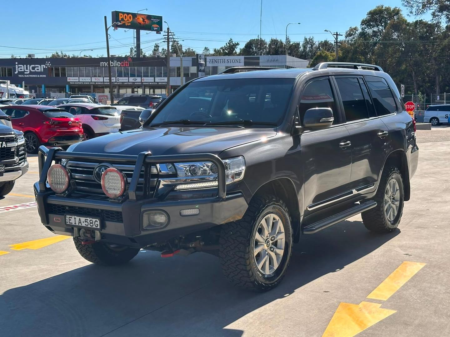 2020 Toyota Landcruiser Sahara in Silver