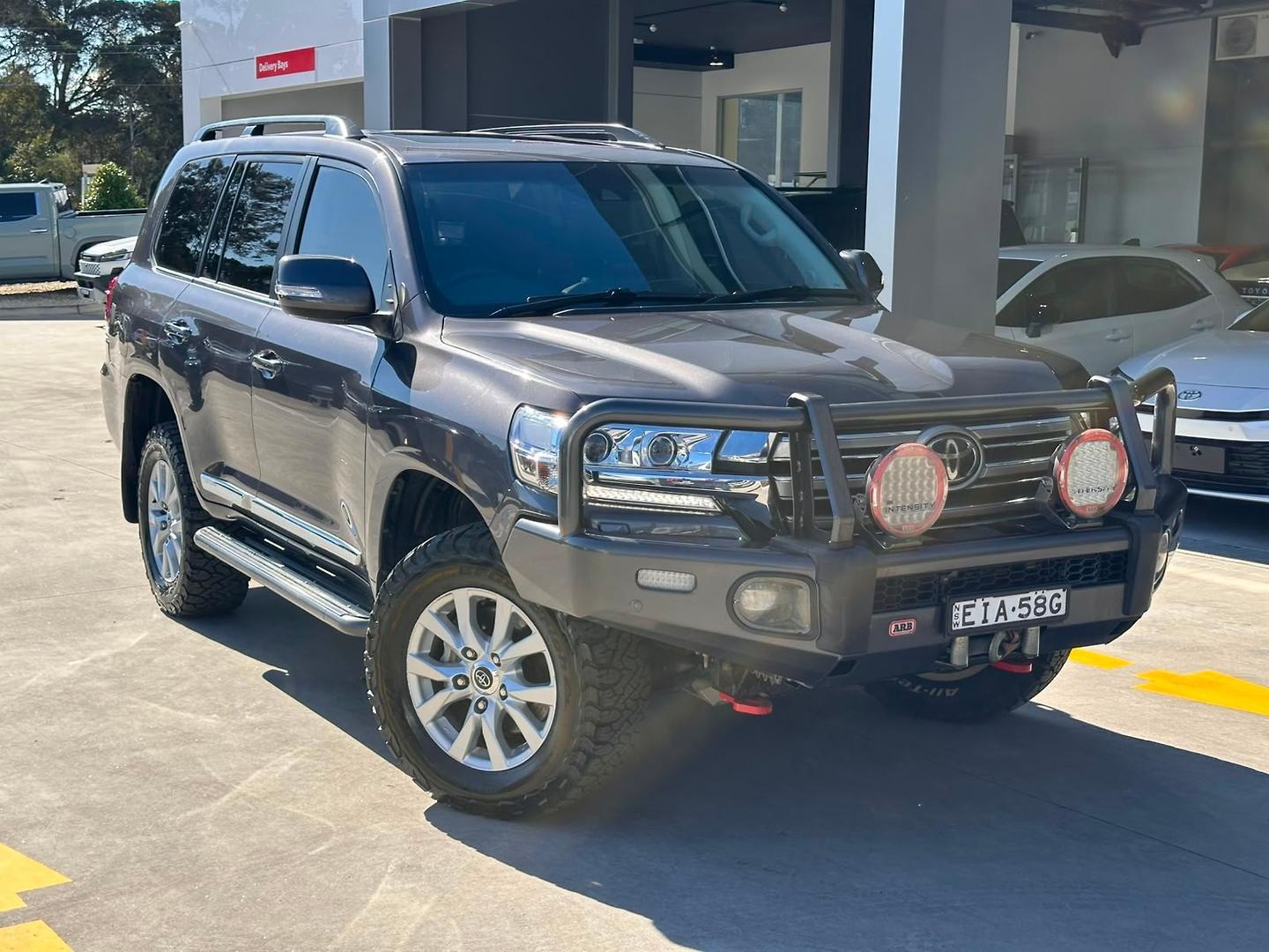 2020 Toyota Landcruiser Sahara in Silver