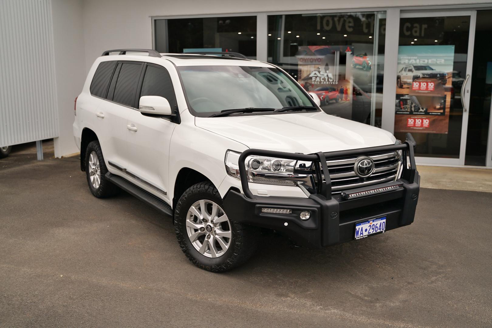2021 Toyota Landcruiser Sahara in White