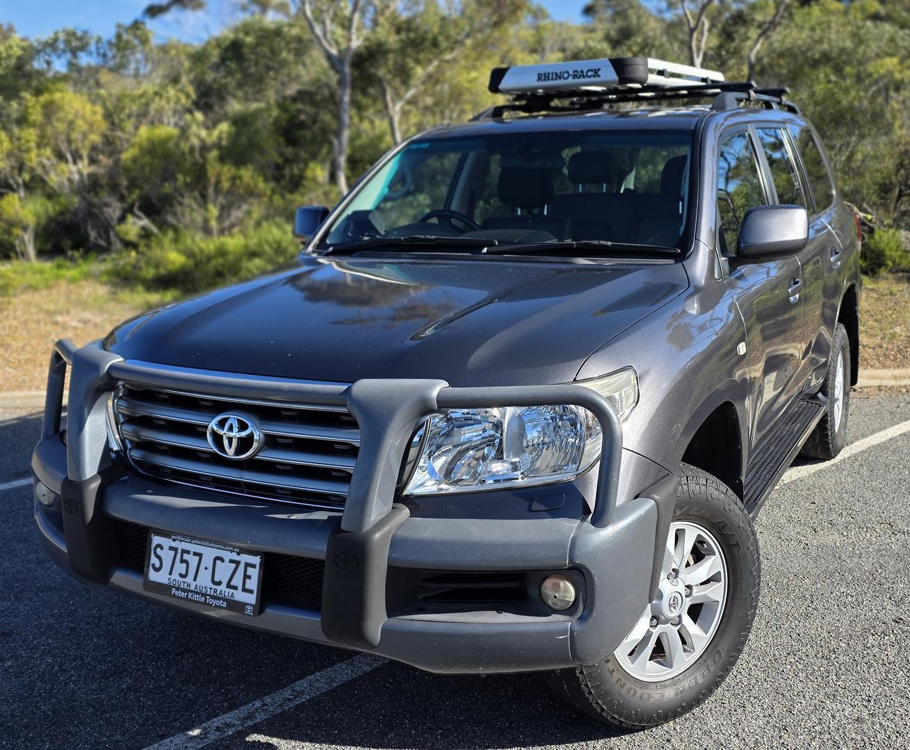 2008 Toyota Landcruiser Sahara in Silver