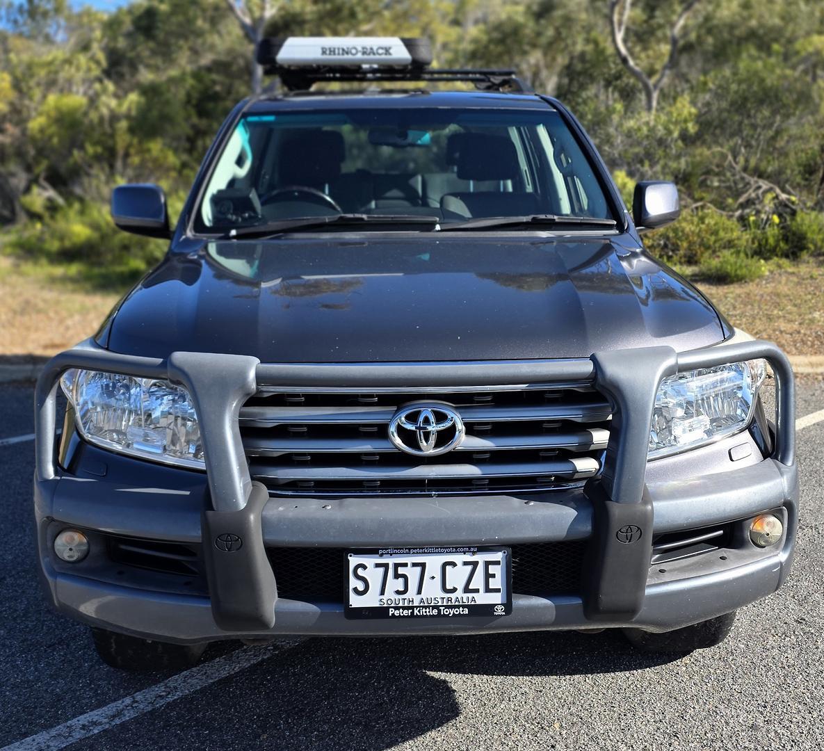 2008 Toyota Landcruiser Sahara in Silver